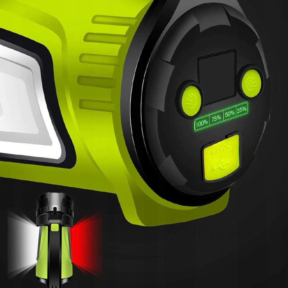 Lukturis 10W 1200lm ar powerbank funkciju