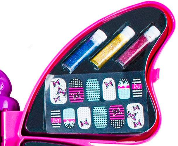 Rotaļlietu dekoratīvās kosmētikas komplekts - tauriņš