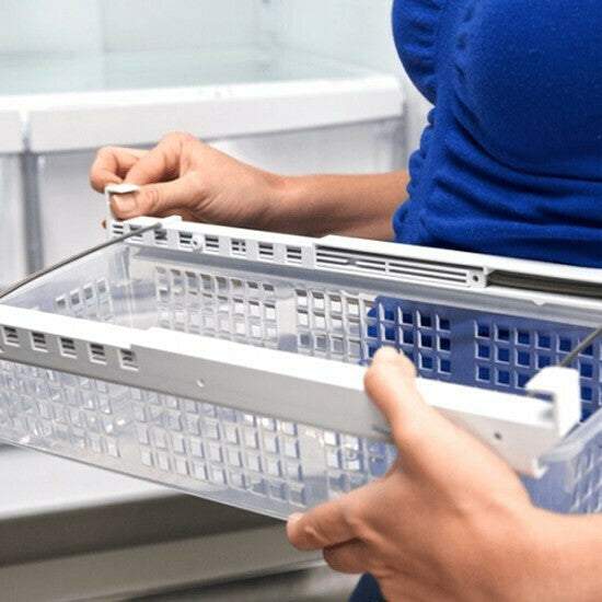 Izvelkams ledusskapja plaukts