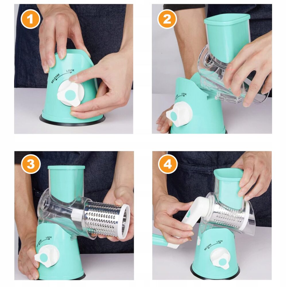 Dārzeņu rīve - zila