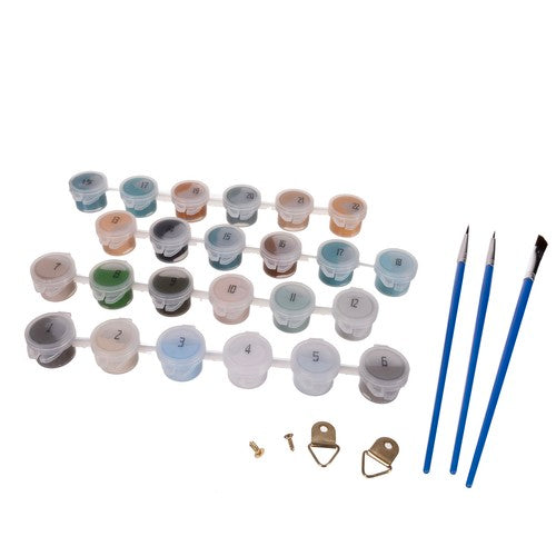 Glezno pēc skaitļiem - laiva