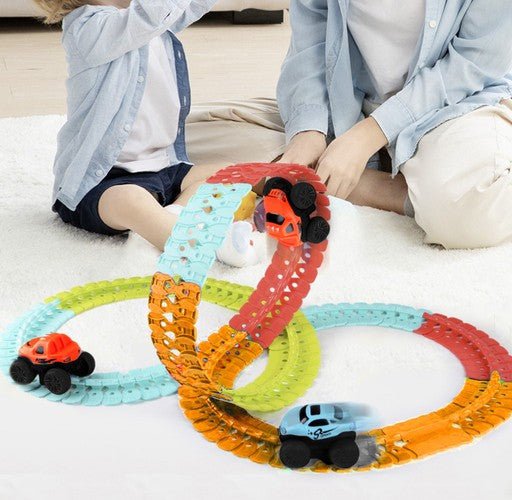 Sacīkšu trase - 193 elementi + automašīna