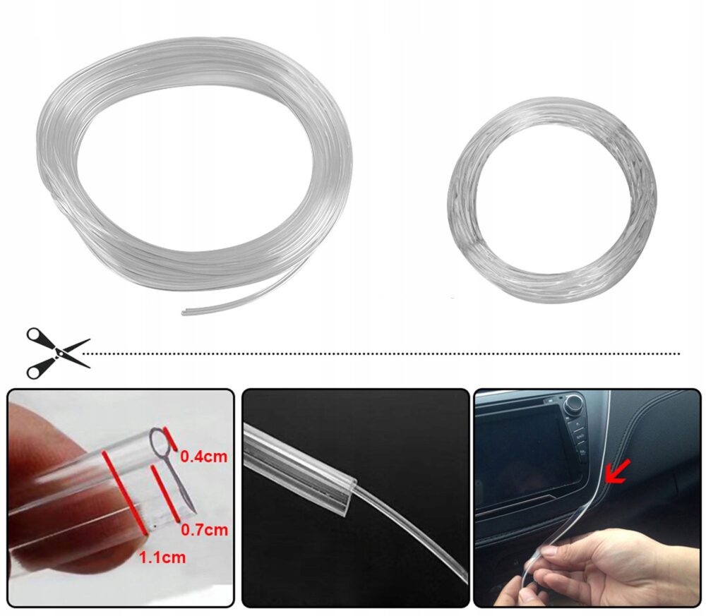 Auto salona apgaismojuma komplekts