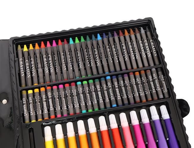 Zīmēšanas komplekts čemodānā