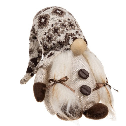 Pelēks rūķis ar LED gaismu