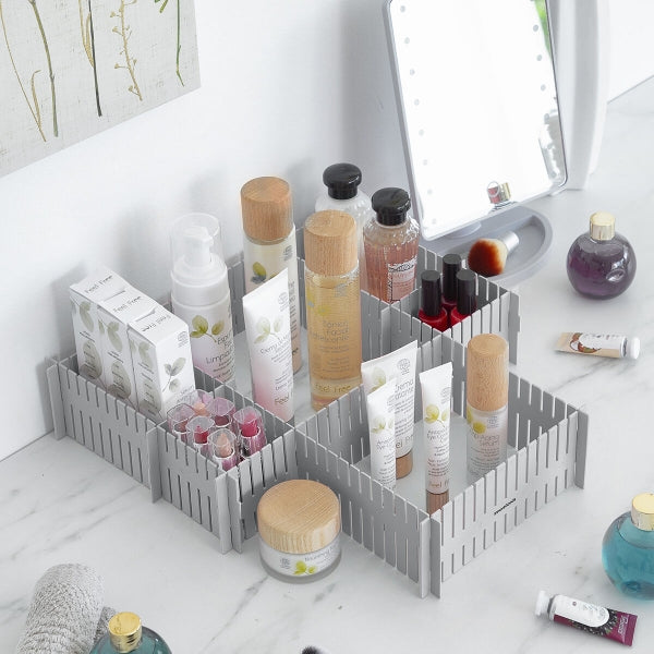 Regulējams atvilktņu organizators