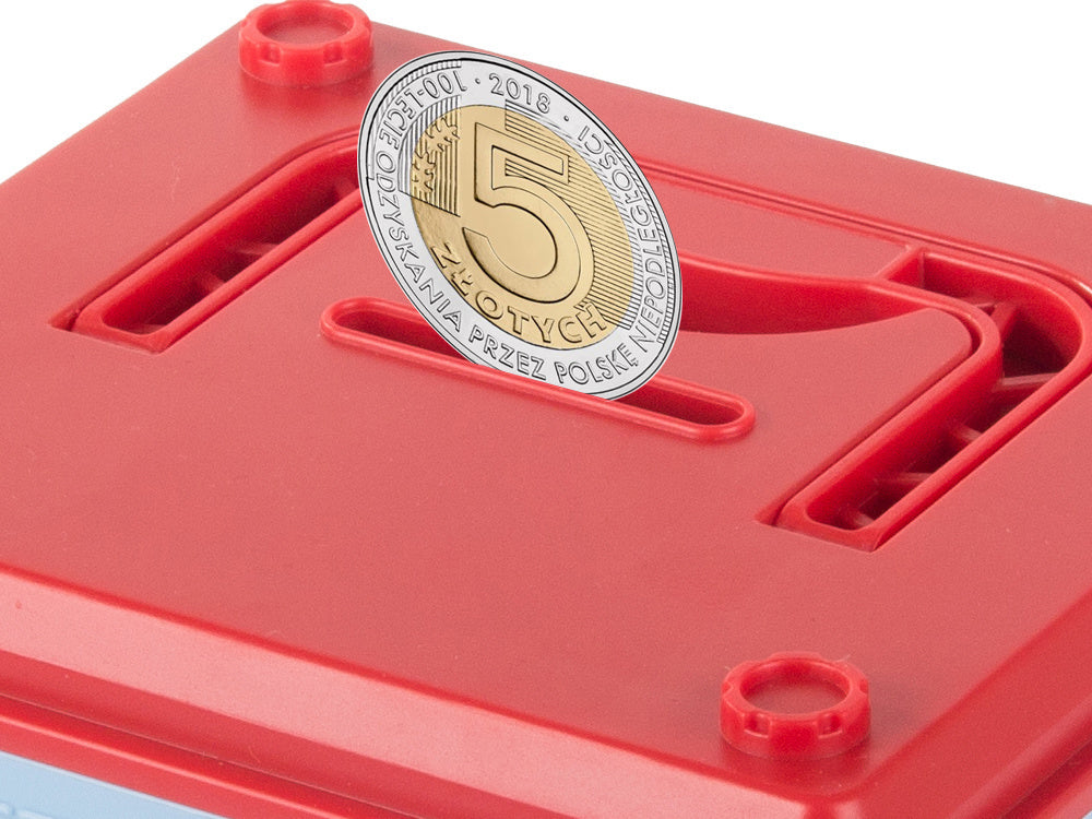 Krājkasītes bankomāta kods banknotes monētas naudas PIN kods