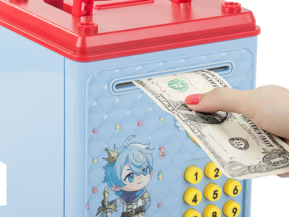 Krājkasītes bankomāta kods banknotes monētas naudas PIN kods