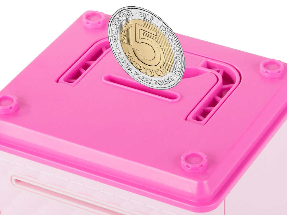 Krājkasītes bankomāta kods banknotes monētas naudas PIN kods