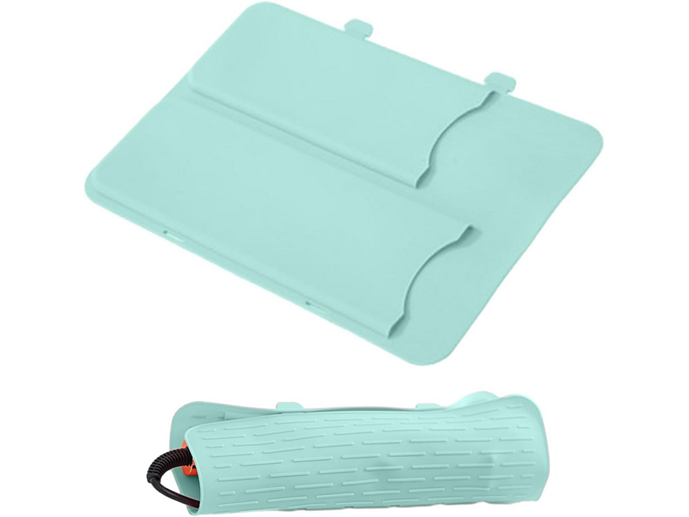 Silikona pārvalka soma matu žāvētāja lokšķērēm un ceļojumu futrālim