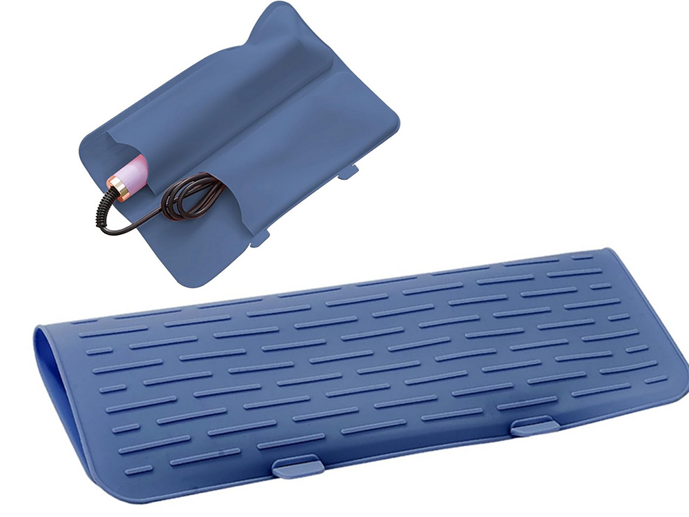 Silikona pārvalka soma matu žāvētāja lokšķērēm un ceļojumu futrālim