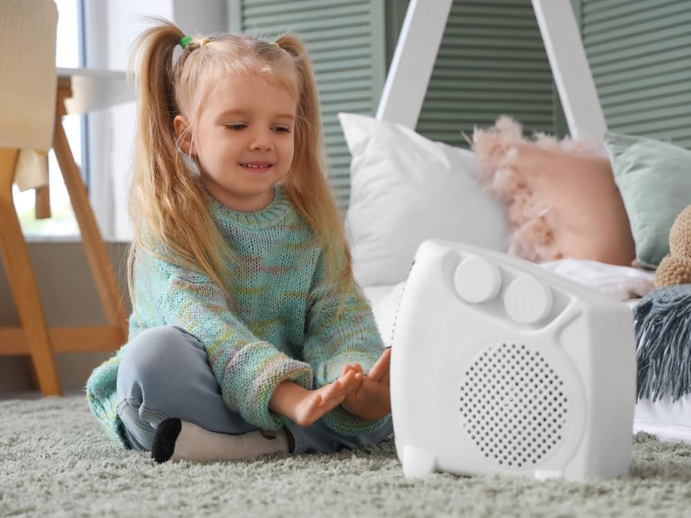 Elektriskais grīdas sildītājs, sildītājs 500 W