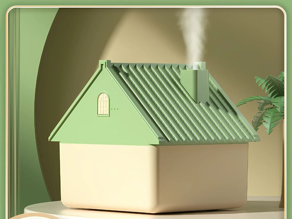 Gaisa mitrinātāja difuzora aromterapijas jonizatora māja, liels USB, 1l