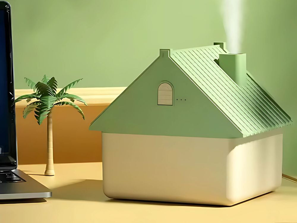 Gaisa mitrinātāja difuzora aromterapijas jonizatora māja, liels USB, 1l