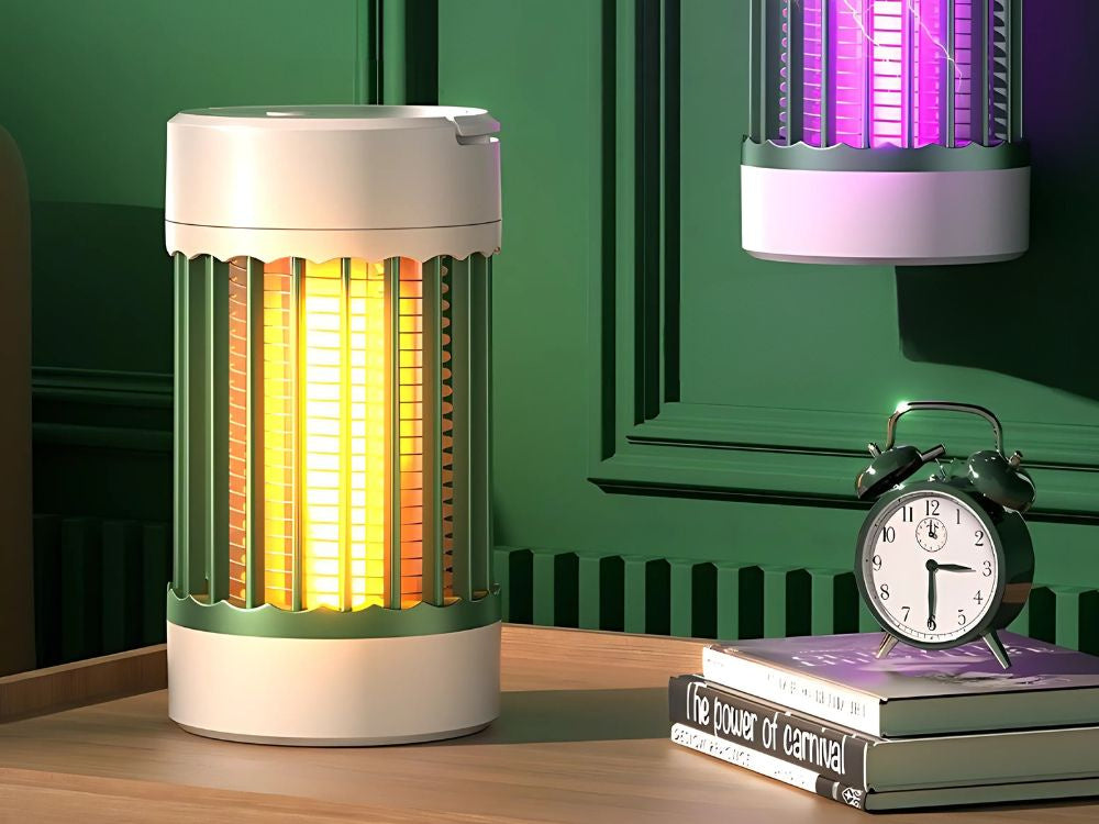 Mosquito kukaiņu slazda lampa UV bezvadu piekariņš 2 režīmi