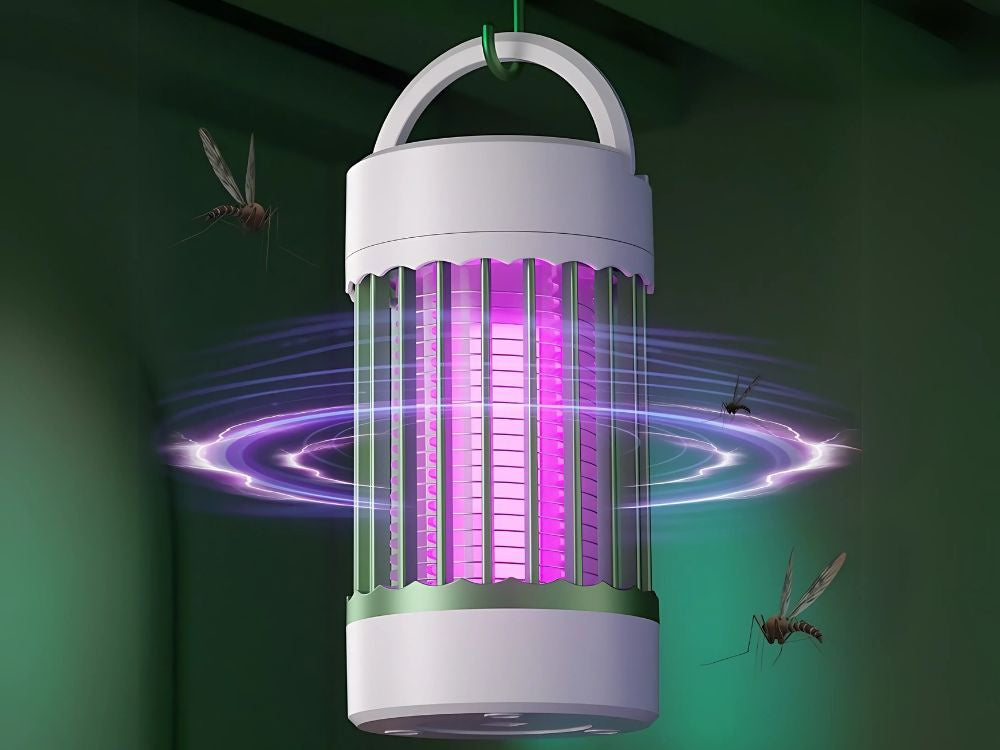 Mosquito kukaiņu slazda lampa UV bezvadu piekariņš 2 režīmi