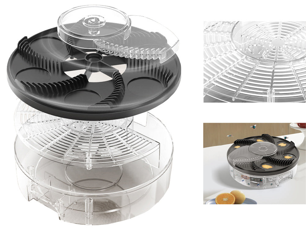 Mušu slazds, mušas, elektriskā grozāmā ķepa, kukaiņu ķērājs, prusaku