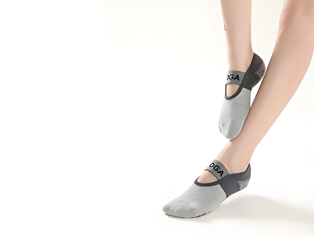 Neslīdošas, elpojošas jogas un meditācijas kokvilnas zeķes, 36–40