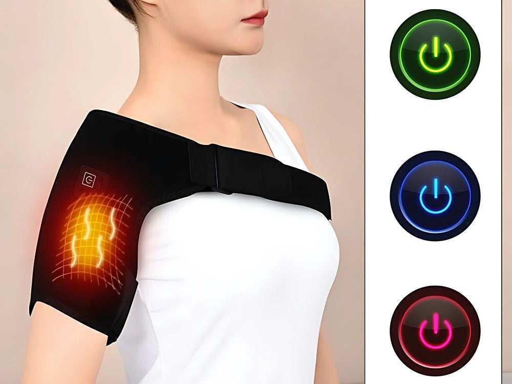 Plecu ortoze ar apsildi, 3 apsildes režīmi, USB