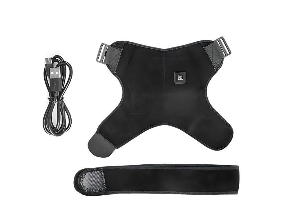 Plecu ortoze ar apsildi, 3 apsildes režīmi, USB