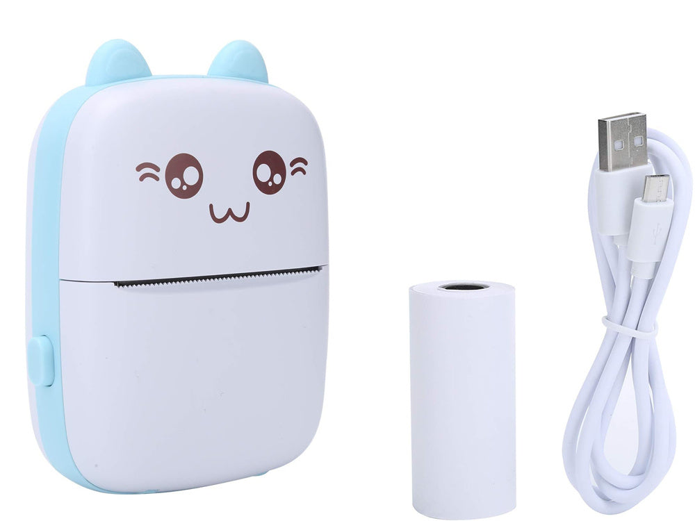 Mini termoprinteris bezvadu pārnēsājams foto piezīmju printeris