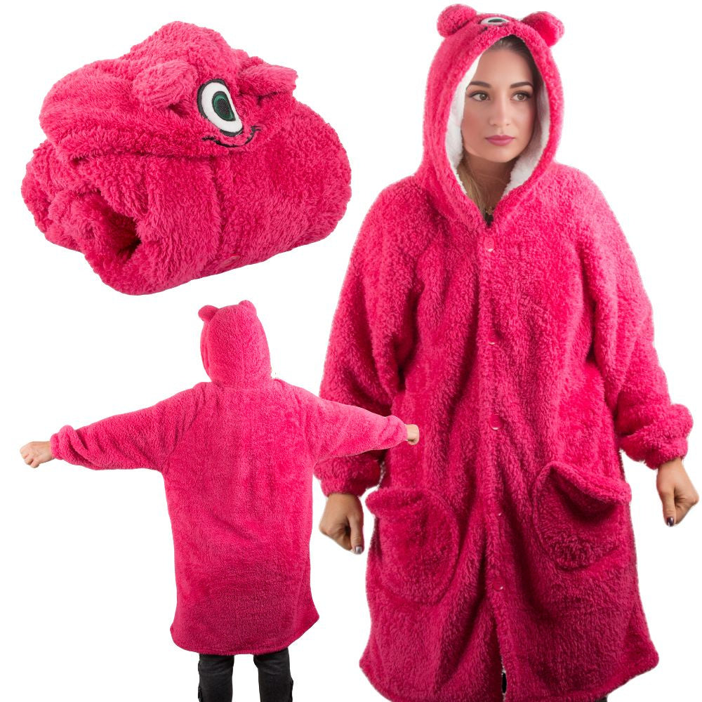 Silts, liela izmēra segas sporta krekls XL biezumā, 2in1 kažokādas segas sporta krekls ar kapuci, biezs