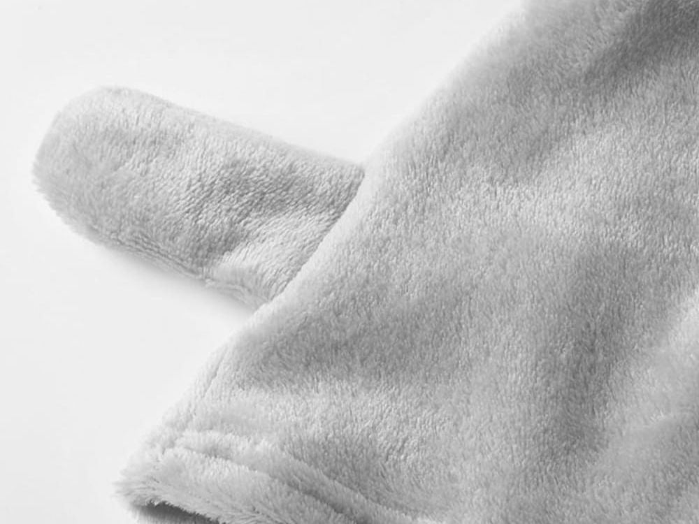 Silta sieviešu pidžama divdaļīga ar kapuci, mīksta plīša, īsa L izmēra