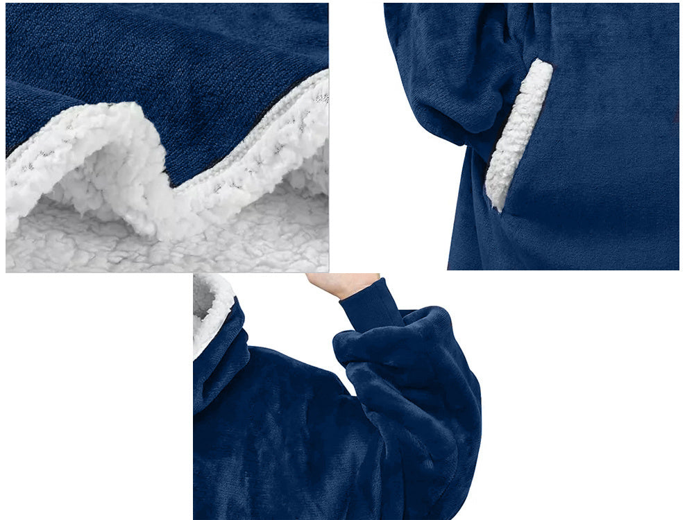 Silta sporta sedziņa ar lielu, oversized, biezu, mīkstu kapuci, gara, XXL izmēra halāta formā