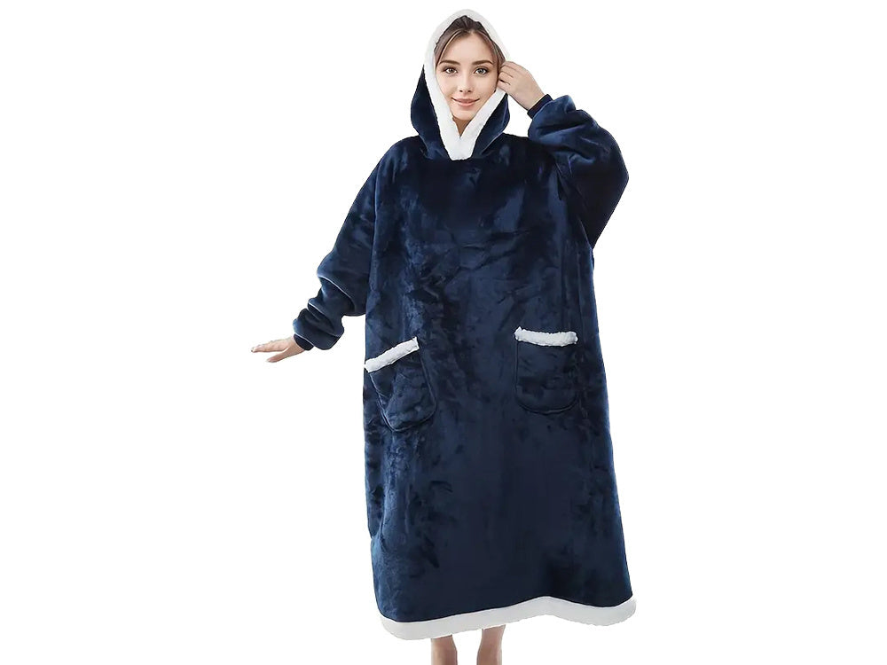 Silta sporta sedziņa ar lielu, oversized, biezu, mīkstu kapuci, gara, XXL izmēra halāta formā