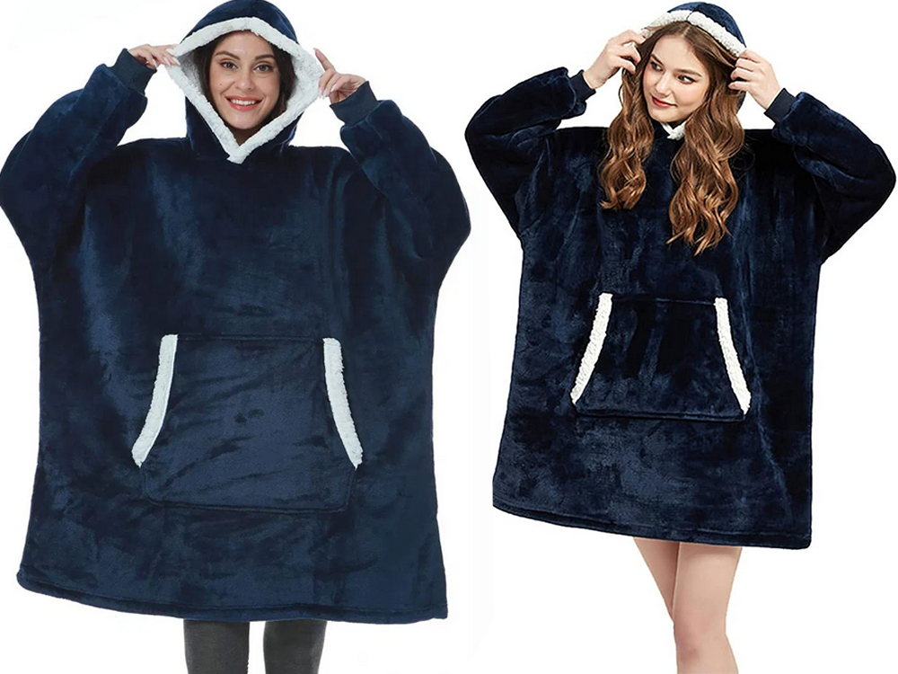 Silts sporta krekls ar lielu segu xxl 2in1 biezu kažokādu un mīkstu kapuci halāts