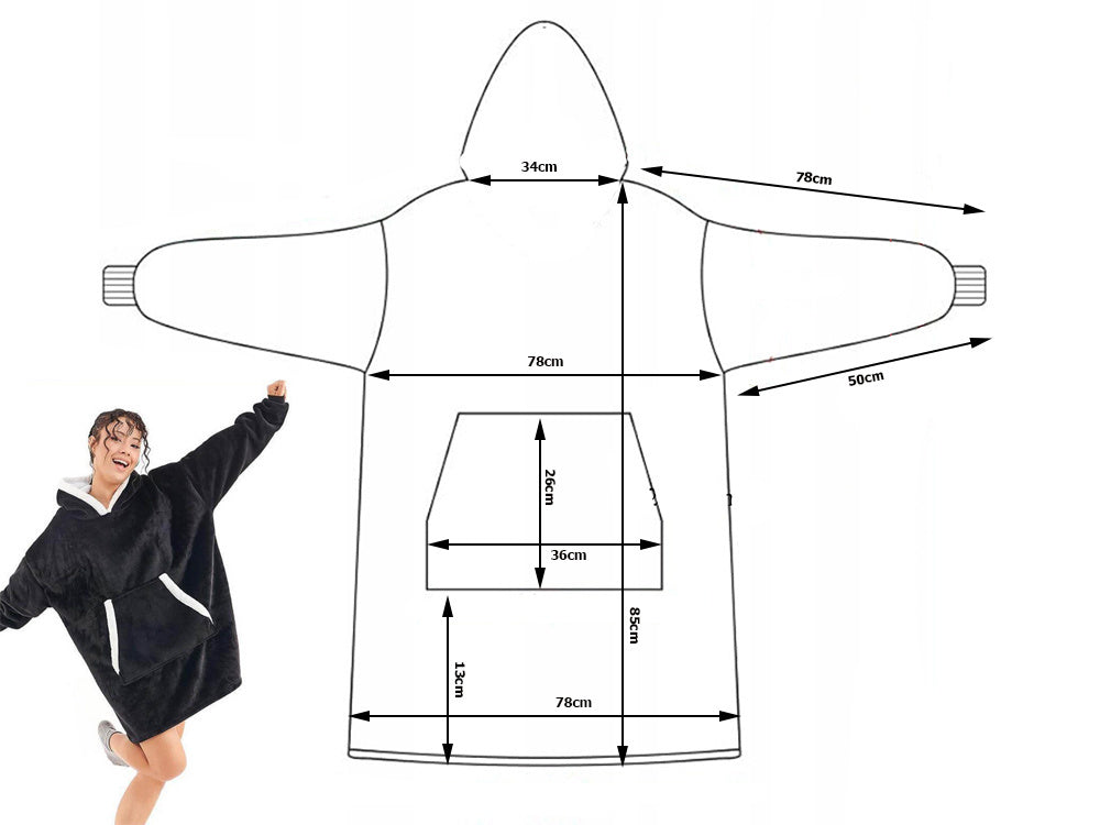 Silts sporta krekls ar lielu segu xxl 2in1 biezu kažokādu un mīkstu kapuci halāts