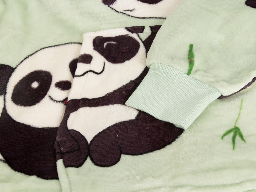 Silta pandas sporta džempera sega, liela izmēra, XXL, 2in1, bieza, mīksta kažokāda, ar kapuci