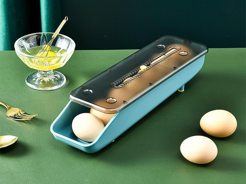 Olu kastes ledusskapja organizatora olu paplāte