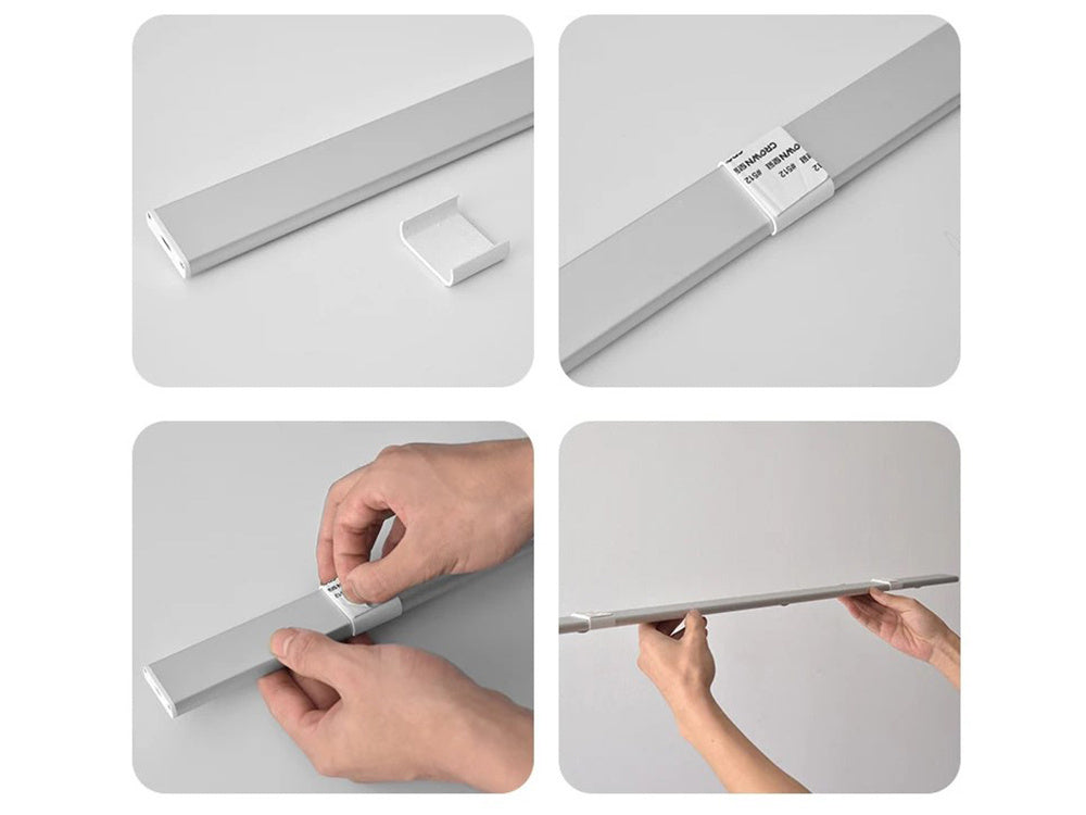 USB 30 cm roktura lampa, USB 30 cm klipši atvilktnes sensoram