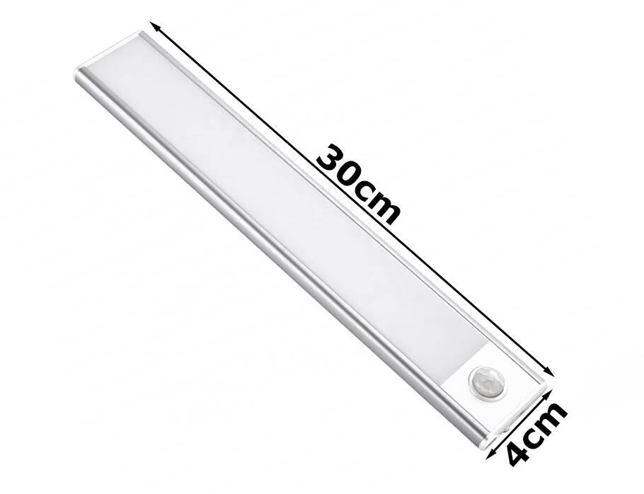 USB 30 cm roktura lampa, USB 30 cm klipši atvilktnes sensoram