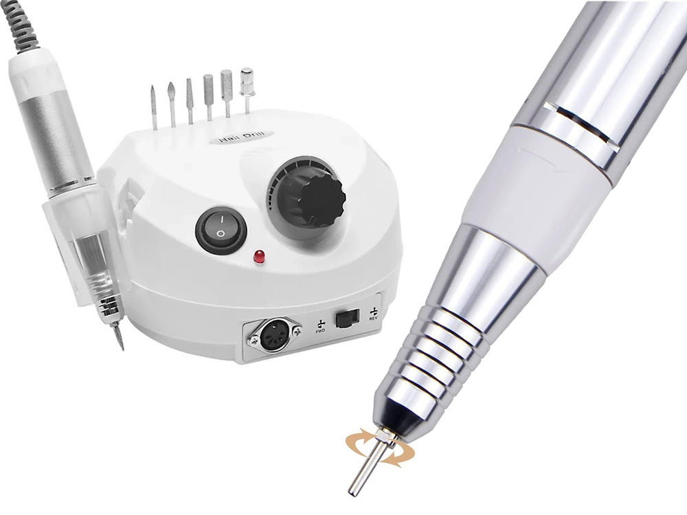 Nagu frēzēšanas mašīna manikīram, pedikīram + griezējiem 65w profesionāla mājai