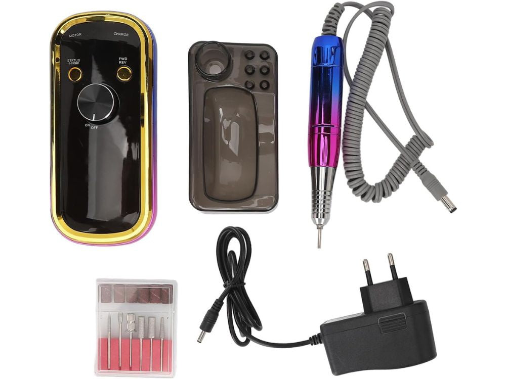 Manikīra nagu griezējs bezvada + 6 griezēji, 36 W, profesionāls