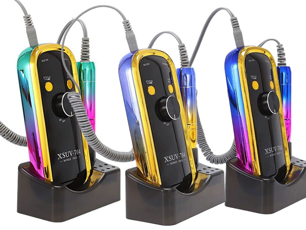 Manikīra nagu griezējs bezvada + 6 griezēji, 36 W, profesionāls