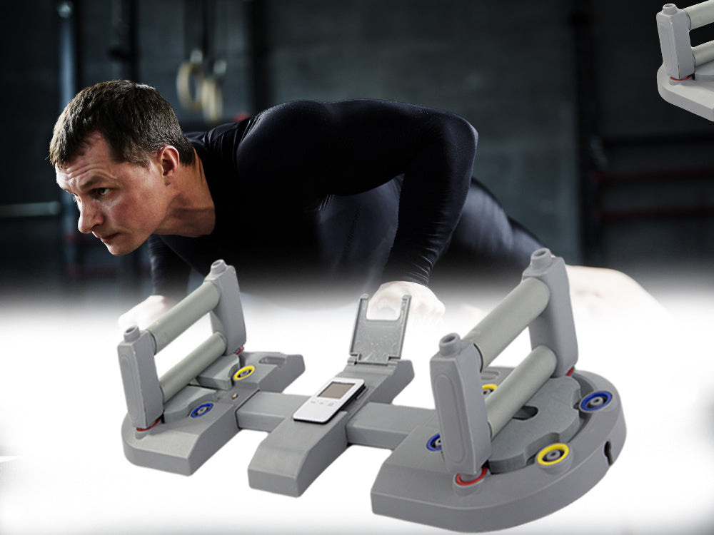 Atspiešanās uz dēļa, atspiešanās uz platformas, daudzfunkcionāls hronometrs