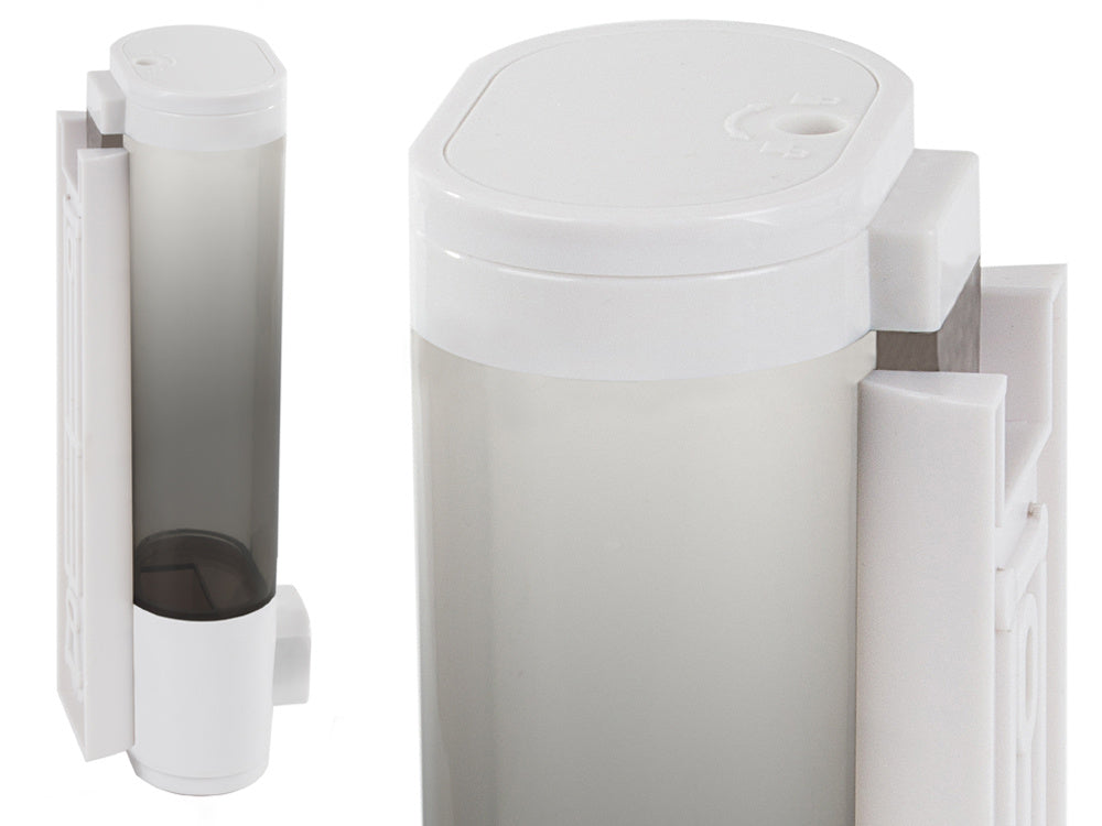 Ziepju želejas šķidrā šampūna dozators, sienas dozators, 300 ml, kulons