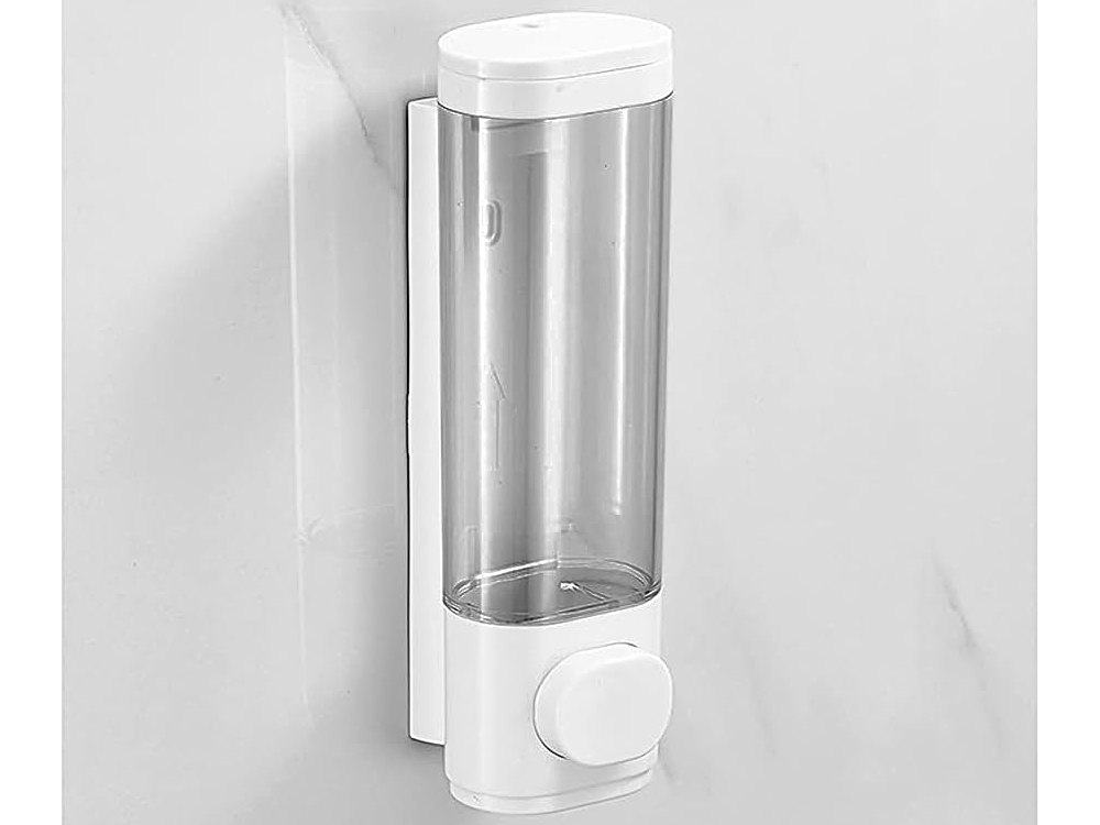 Ziepju želejas šķidrā šampūna dozators, sienas dozators, 300 ml, kulons