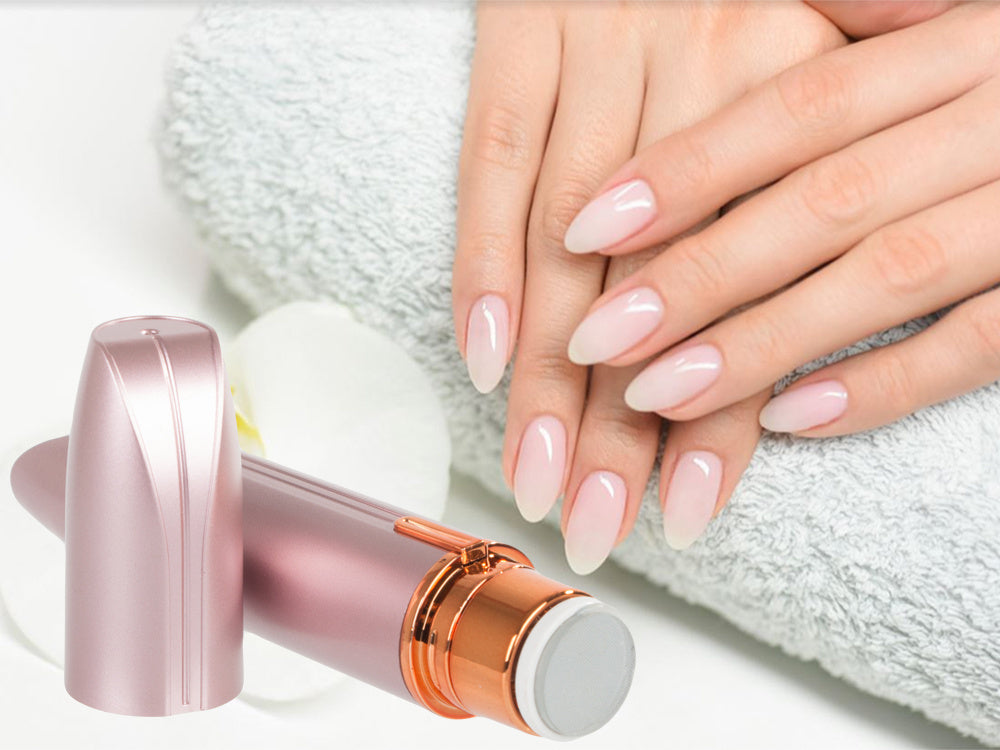 Bezvadu manikīra un pedikīra nagu pulētājs nagu plātņu izlīdzināšanai