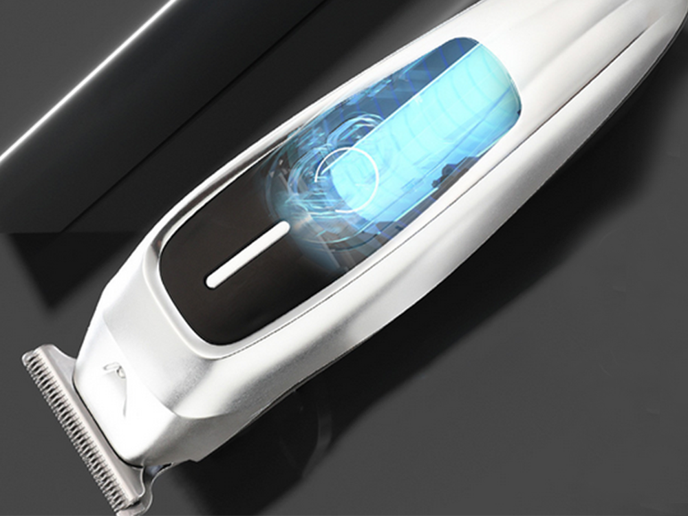 Ķermeņa bārdas matu griezējs friziera trimmeris skuveklis regulējams