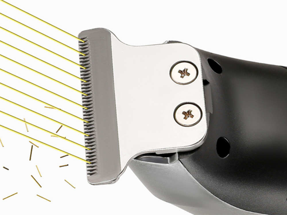 Ķermeņa bārdas matu griezējs friziera trimmeris skuveklis regulējams