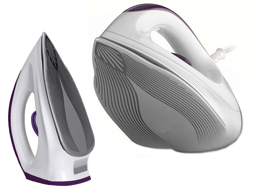 Ceļojuma tvaika gludeklis ar keramikas pamatni, 1200 W, Dynaglide