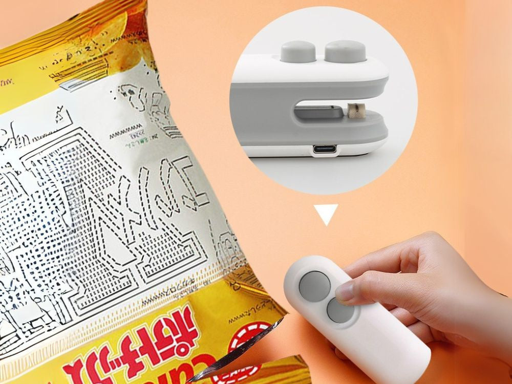 Bezvadu folijas atvērējs ar USB un magnētu 2 vienā