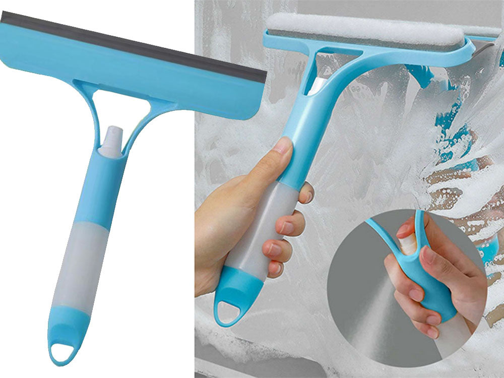 Logu tīrīšanas slotiņa ar birsti kabīnes tīrīšanai