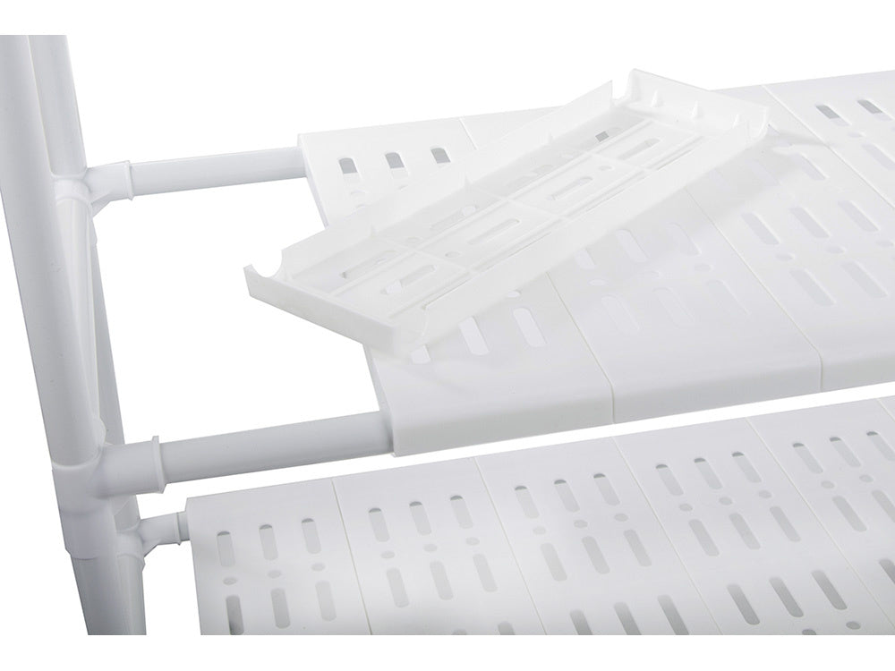 Vannas istabas plaukts, virtuves skapītis, mobilais plauktu bloks uz riteņiem, 4 līmeņu āķi