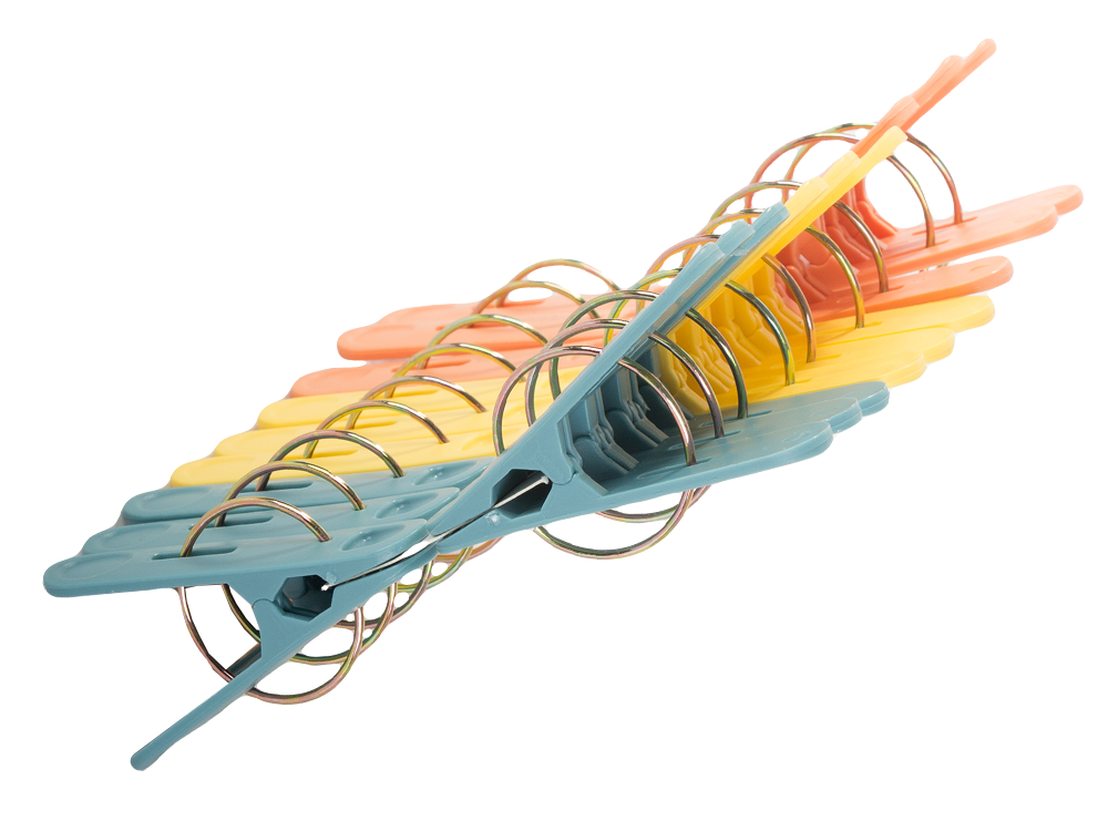 Drēbju klipši, drēbju klipši, drēbju klipši, 18 gabali, plastmasas vardes, stipras