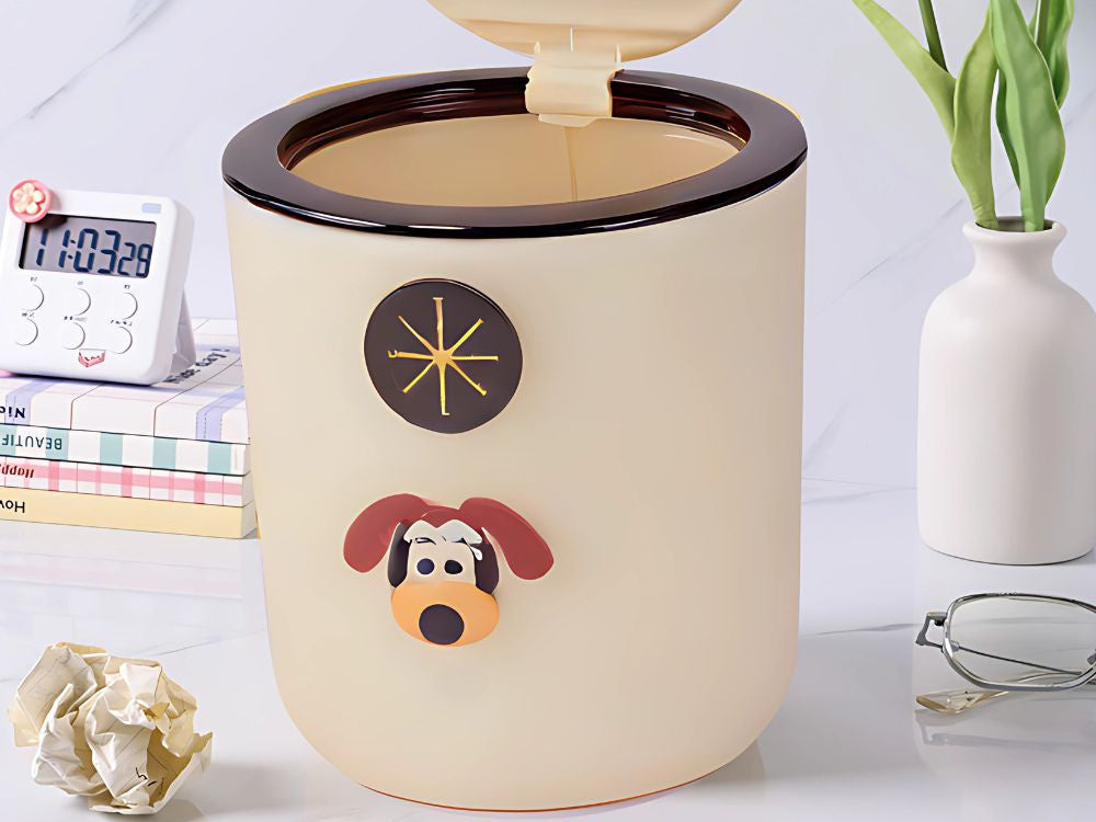 Mini atkritumu grozs bērnu istabai 2l, klikšķis, mazs, ērts